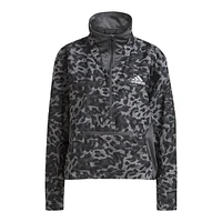 adidas Women's Run Fast 1/2 Zip Jacket