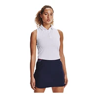 Under Armour Golf Women's Zinger Sleeveless Polo T Shirt