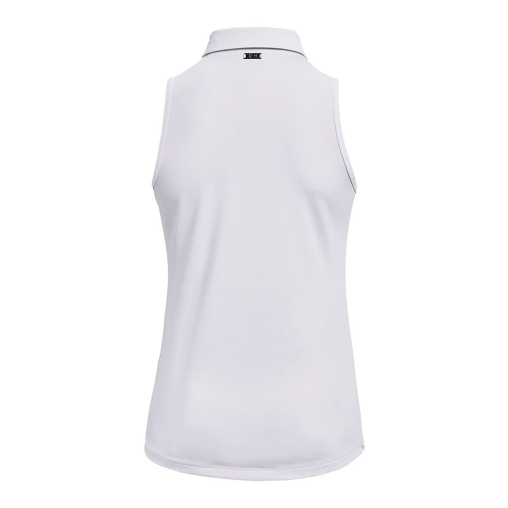 Under Armour Golf Women's Zinger Sleeveless Polo T Shirt