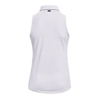 Under Armour Golf Women's Zinger Sleeveless Polo T Shirt