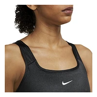 Nike Women's Swoosh Shine Sports Bra, Low Impact, Padded