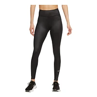 Nike Women's One Mid-Rise Shine Tights