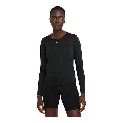 Nike Women's One Long Sleeve Shirt, Dri-FIT