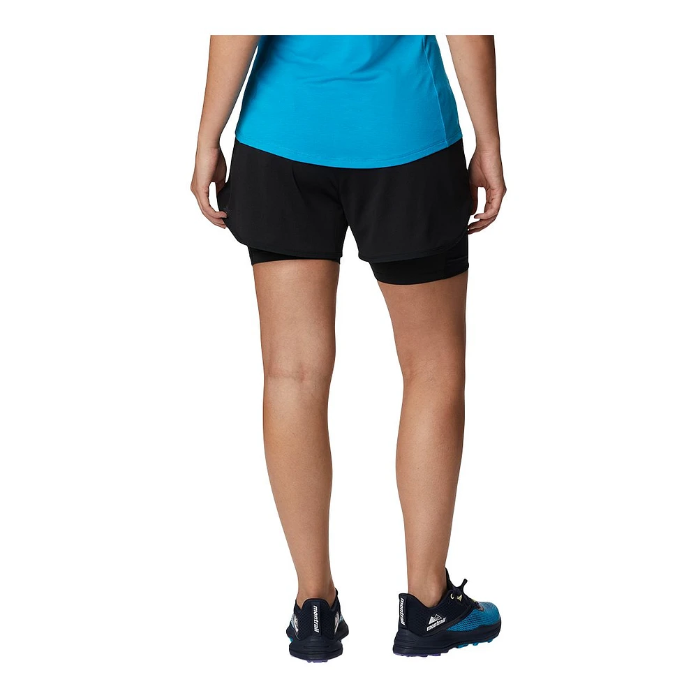 Columbia Women's Endless Trail 2 1 Shorts