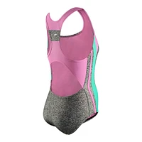 Speedo Girls' Infinity Splice One Piece Swimsuit