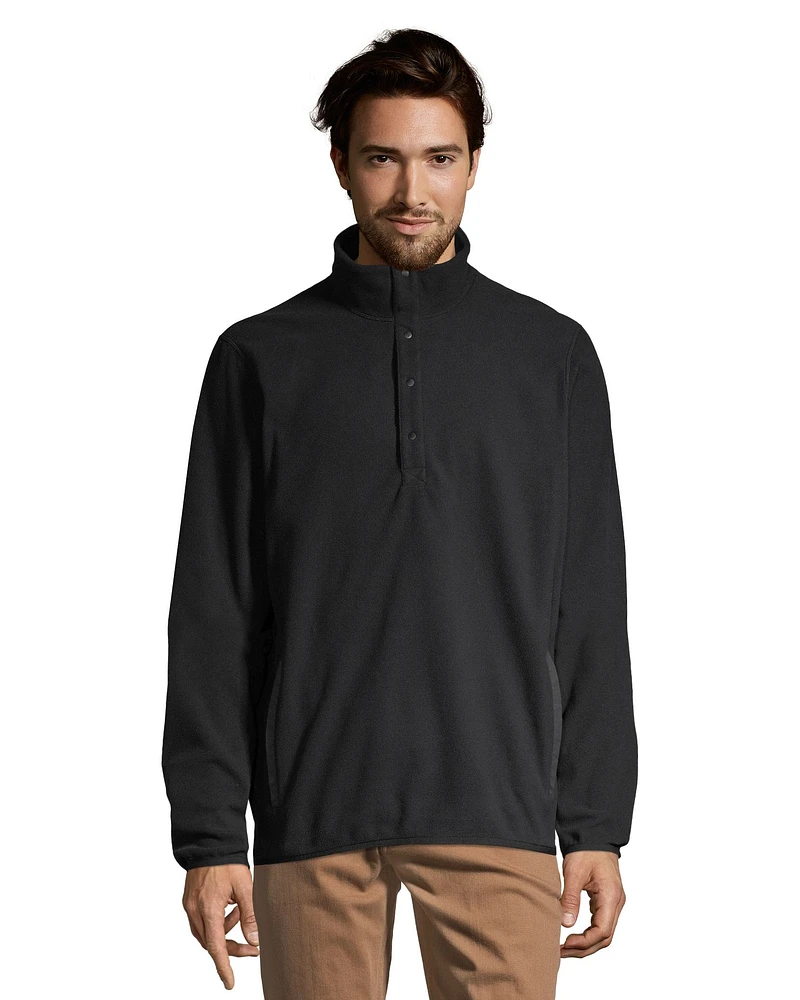 Helly Hansen Men's Nightfall Pullover Fleece Top - Black