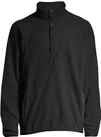 Helly Hansen Men's Nightfall Pullover Fleece Top - Black