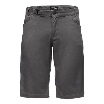 Black Diamond Men's Credo 13.5-in Organic Cotton Shorts, Relaxed Fit