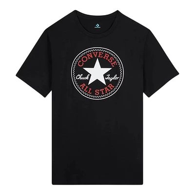 Converse Men's Chuck Patch T Shirt, Short Sleeve, Crew Neck, Cotton, Graphic