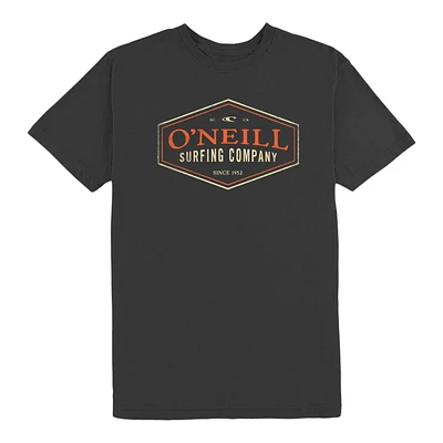 O'Neill Men's Rippin T Shirt, Short Sleeve, Crew Neck, Cotton, Graphic