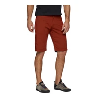 Black Diamond Men's Credo 13.5-in Organic Cotton Shorts, Relaxed Fit