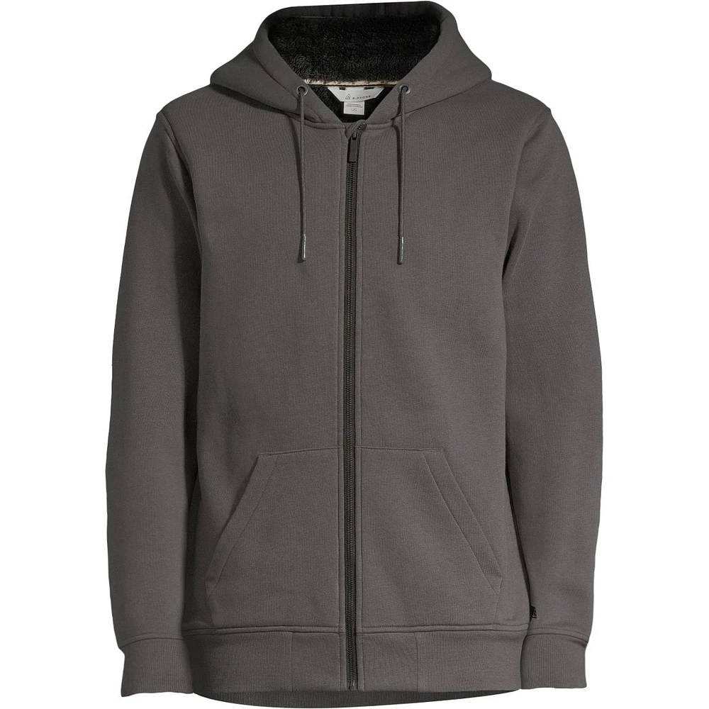 Ripzone Men's Timber Sherpa Lined Full Zip Hoodie