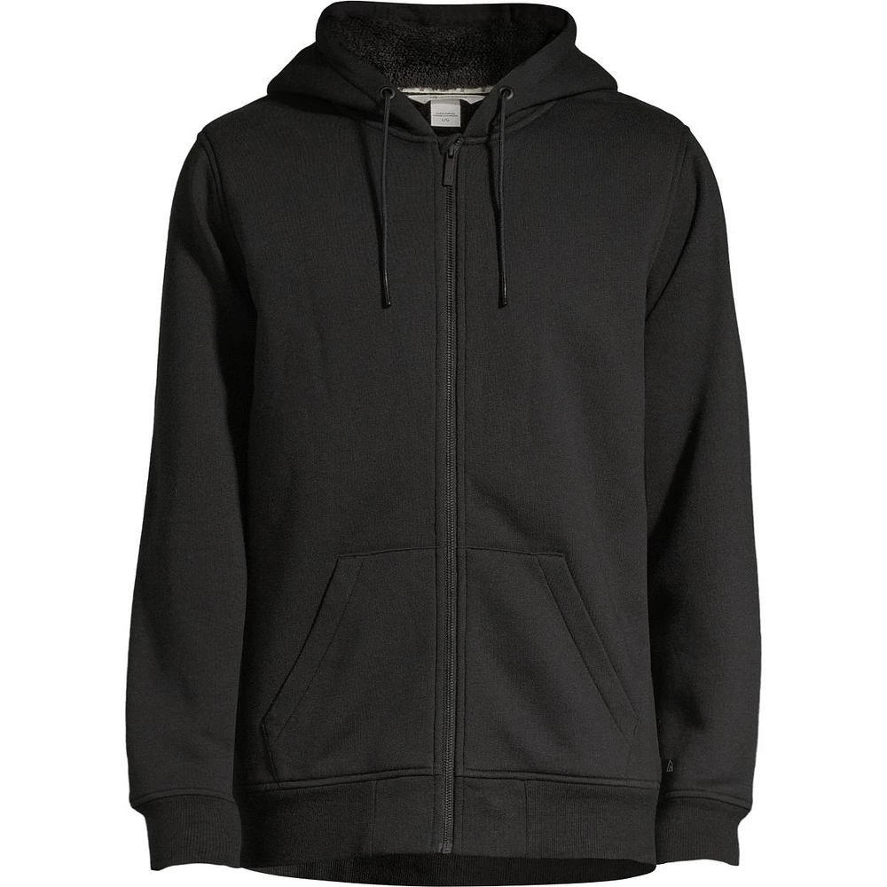 Ripzone Men's Timber Sherpa Lined Full Zip Hoodie