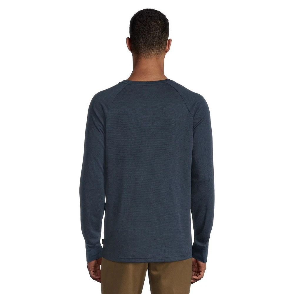 Woods Men's Cormier Henley Long Sleeve Shirt