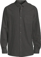 Ripzone Men's Maxime Solid Flannel Shirt