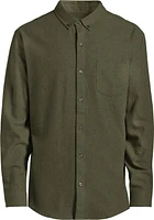 Ripzone Men's Maxime Solid Flannel Shirt