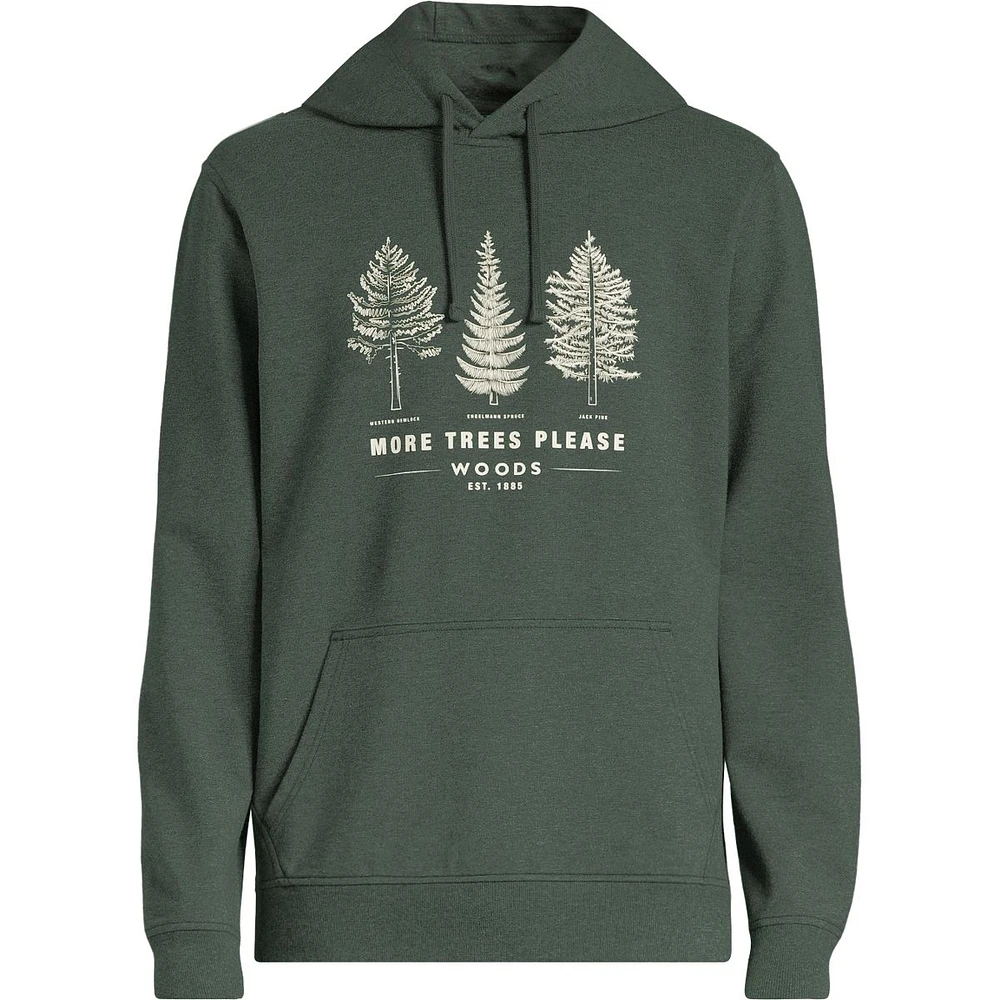 Woods Men's Lawson Pullover Hoodie, Mid-Weight French Terry, Kangaroo Pocket