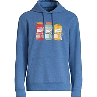 Woods Men's Lawson Pullover Hoodie, Mid-Weight French Terry, Kangaroo Pocket