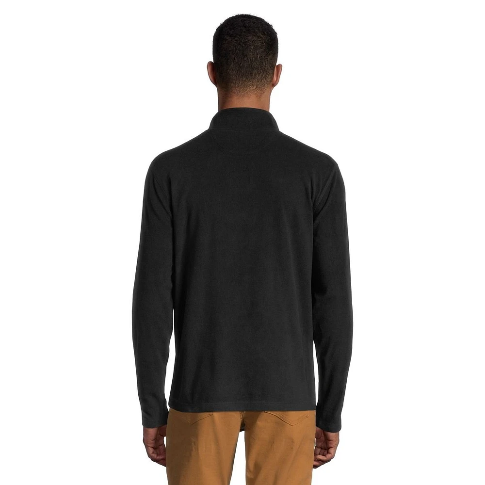 Woods Men's Collier 1/4 Zip Long Sleeve FleeceTop