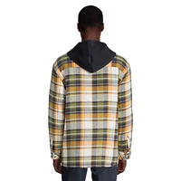 Ripzone Men's Lance Hooded Flannel Shirt