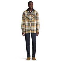 Ripzone Men's Lance Hooded Flannel Shirt