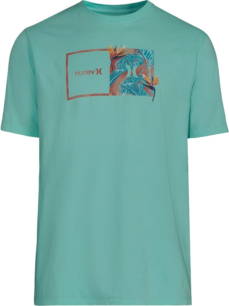 Hurley Men's Everyday Washed Double Up Tropics T Shirt