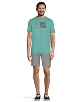 Hurley Men's Everyday Washed Double Up Tropics T Shirt