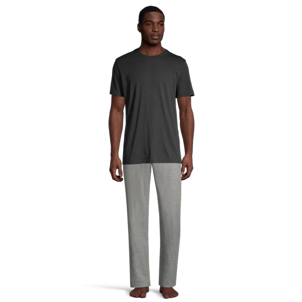 Ripzone Men's Burridge Solid Flannel Lounge Pants