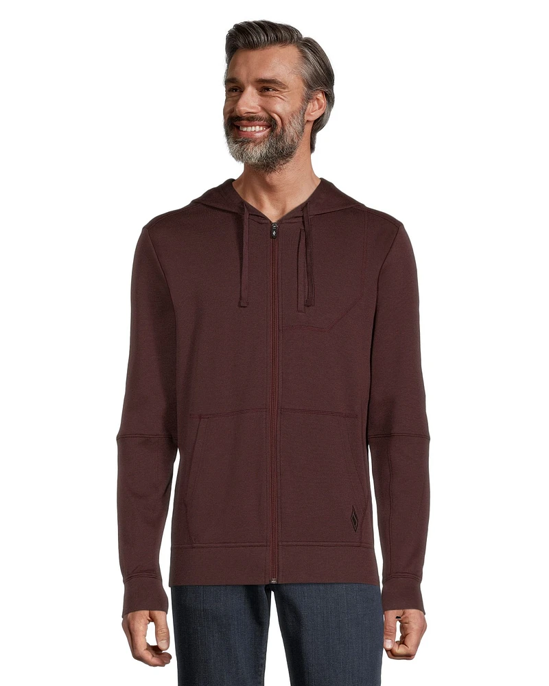 Skechers Men's GOknit Pique Full Zip Hoodie