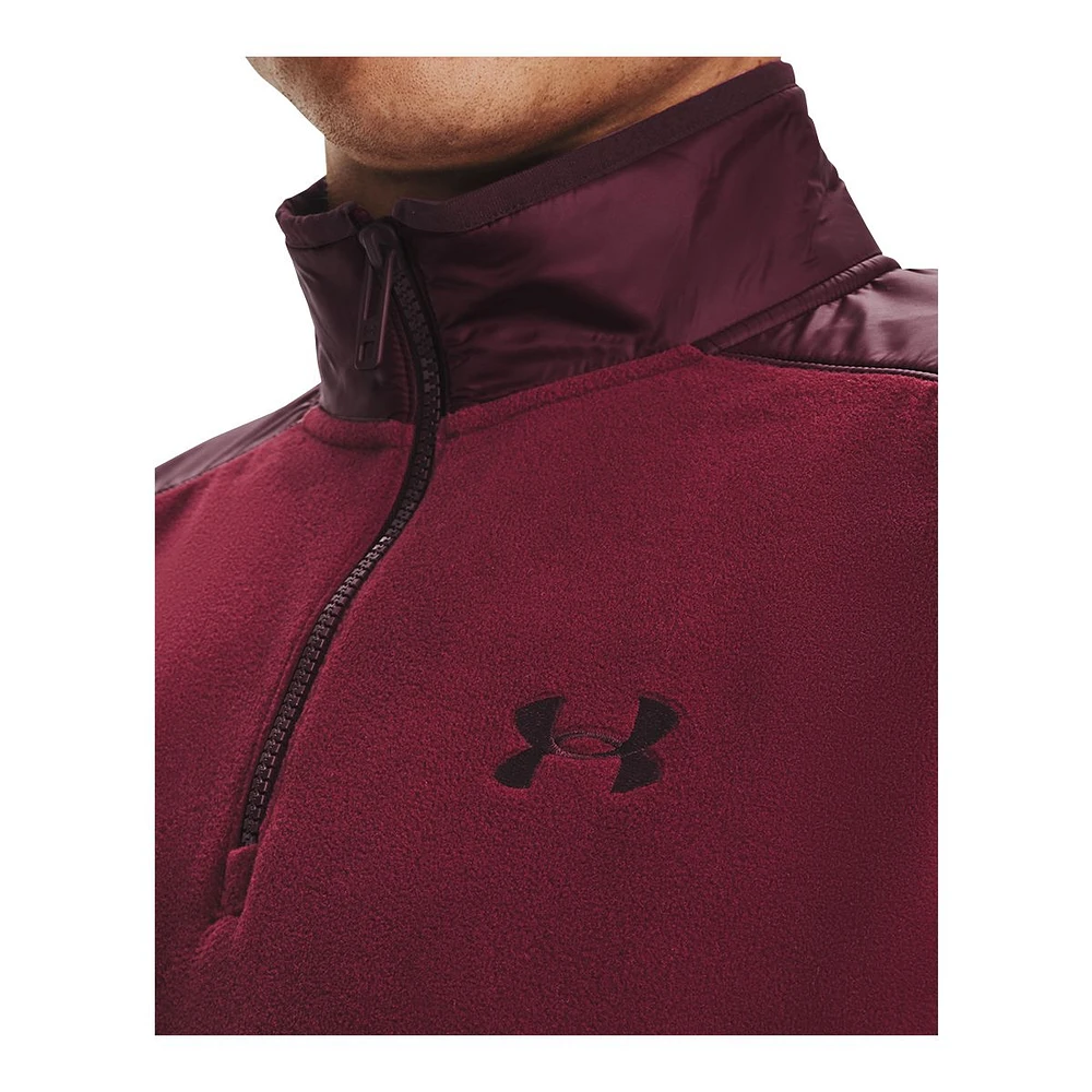 Under Armour Men's Polartec Forge 1/4 Zip Long Sleeve Top