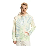 Quiksilver Men's Salty Tie Dye Pullover Hoodie