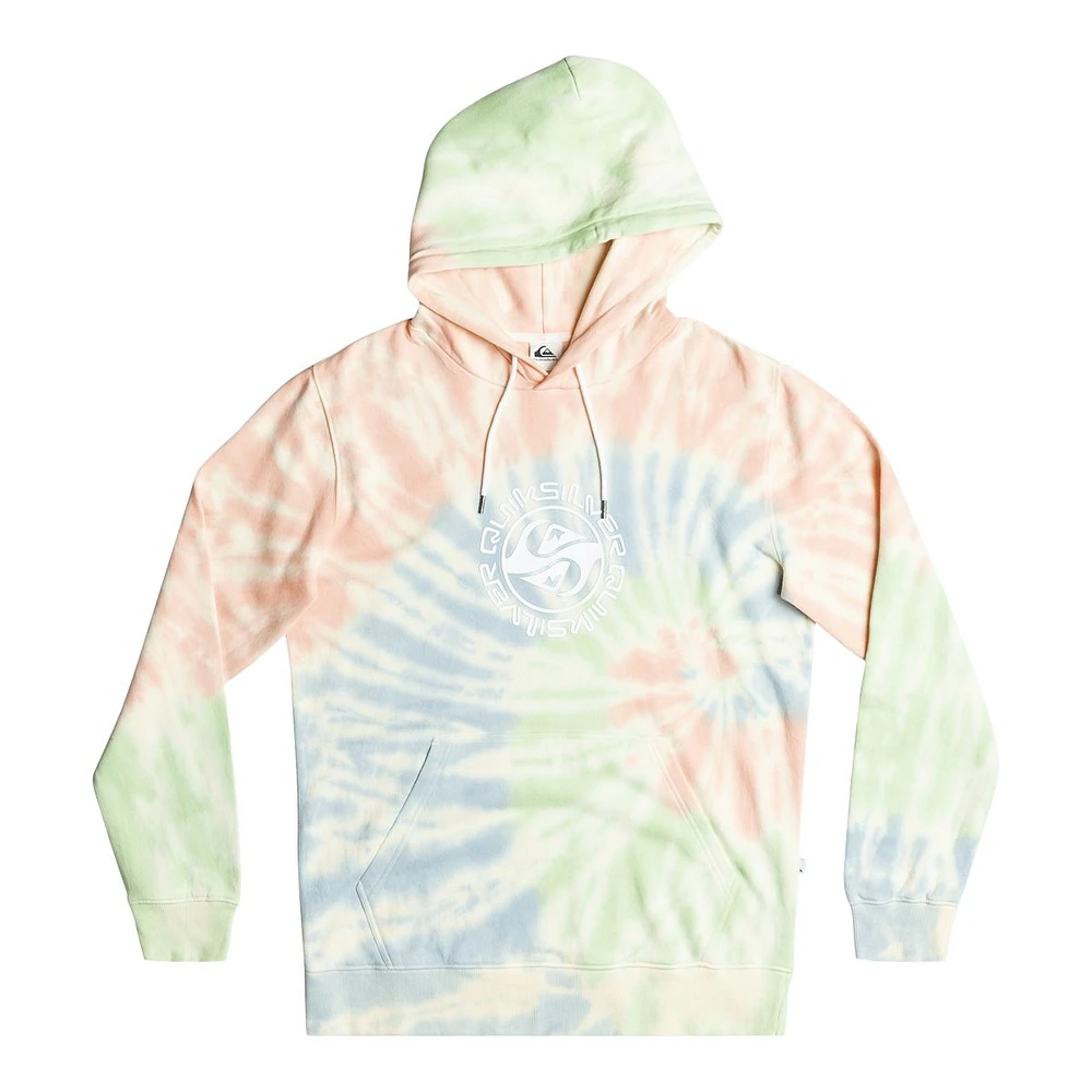 Quiksilver Men's Salty Tie Dye Pullover Hoodie