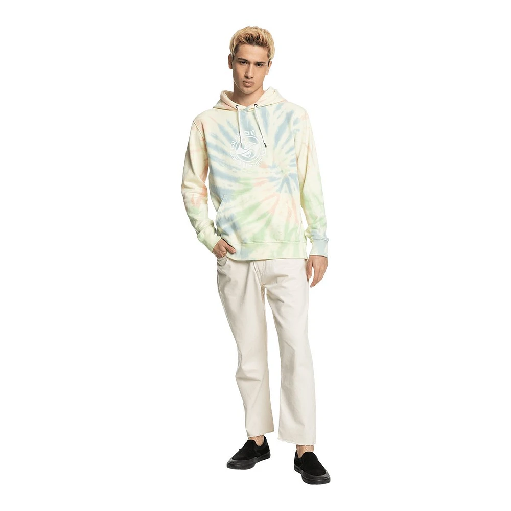 Quiksilver Men's Salty Tie Dye Pullover Hoodie