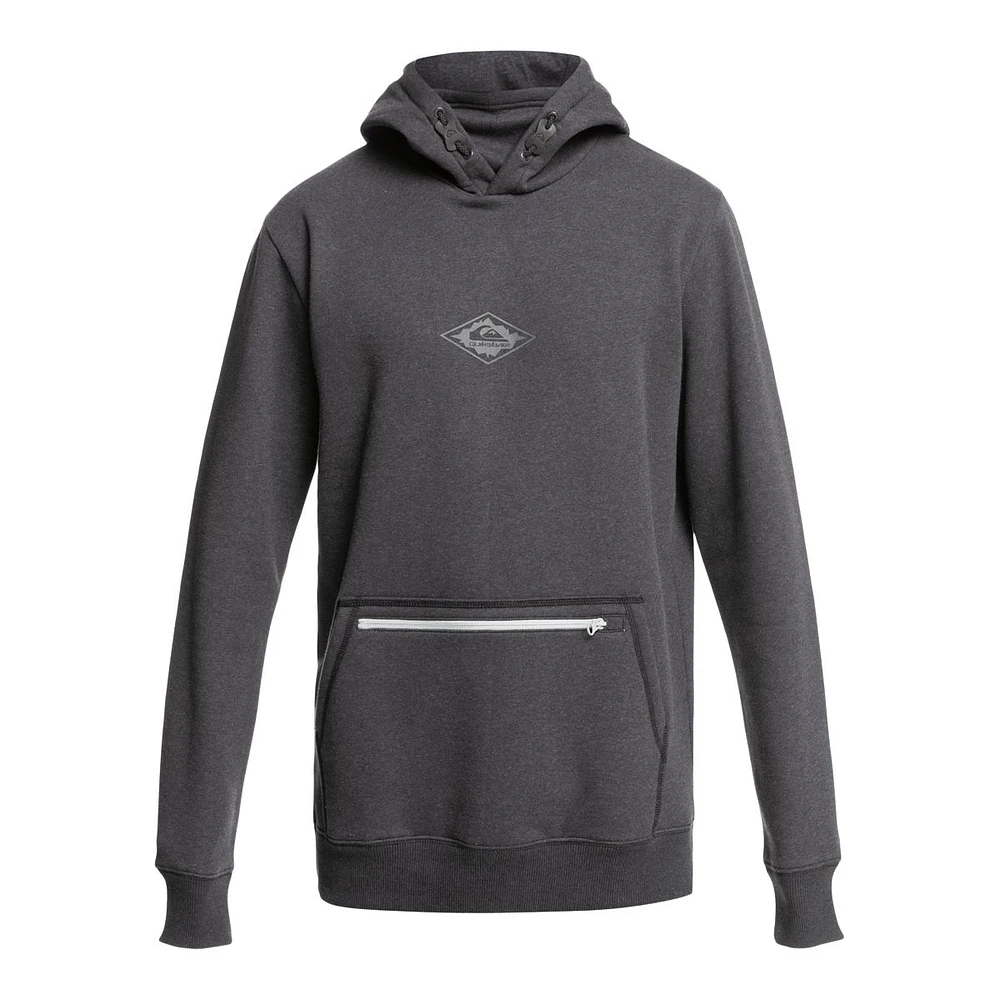 Quiksilver Men's Big Logo Tech Pullover Hoodie