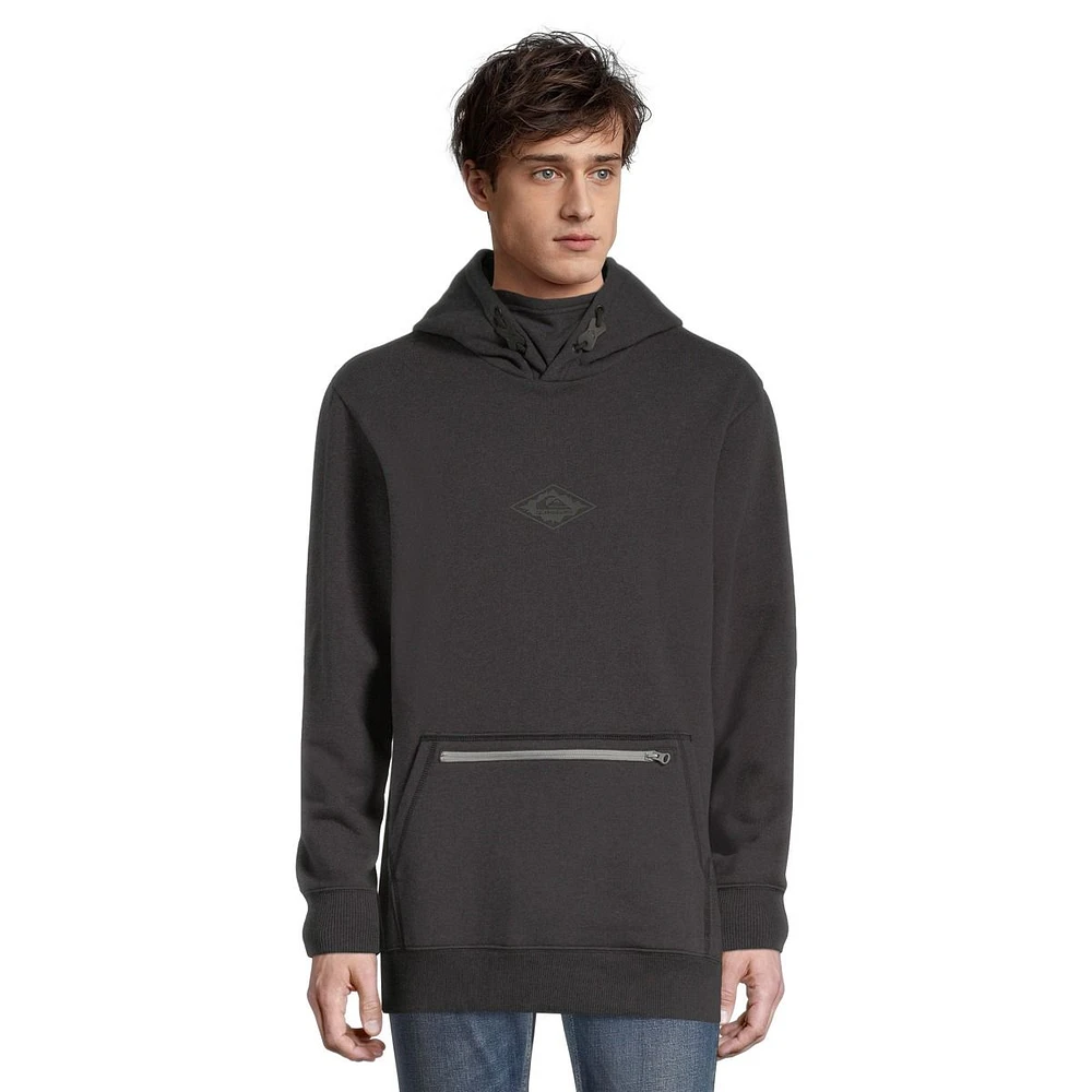 Quiksilver Men's Big Logo Tech Pullover Hoodie