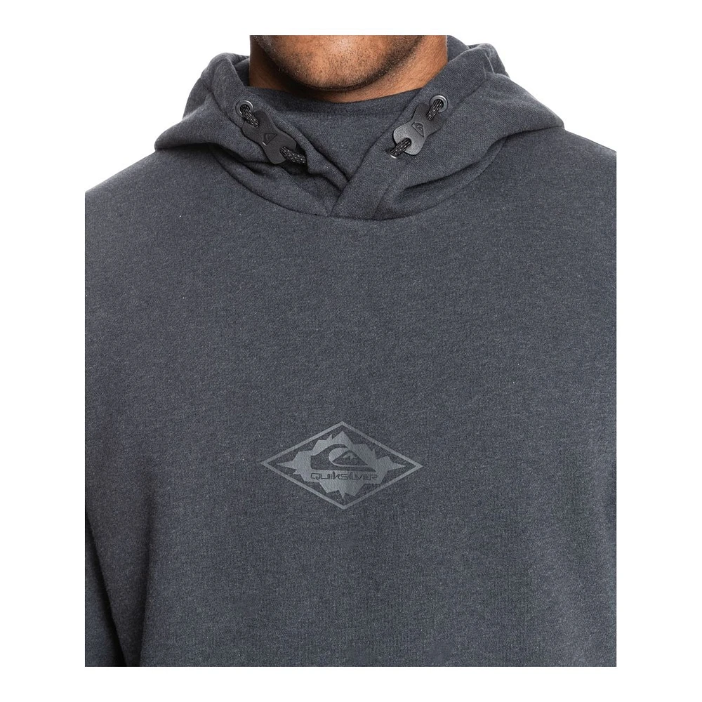 Quiksilver Men's Big Logo Tech Pullover Hoodie