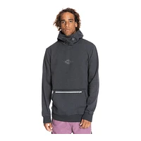 Quiksilver Men's Big Logo Tech Pullover Hoodie