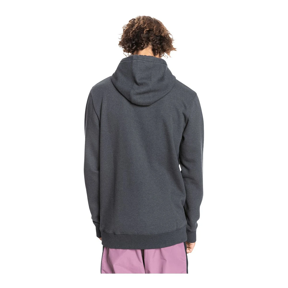 Quiksilver Men's Big Logo Tech Pullover Hoodie