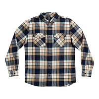 Quiksilver Men's Draymen Stretch Flannel Long Sleeve Shirt