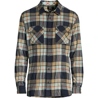 Quiksilver Men's Draymen Stretch Flannel Long Sleeve Shirt