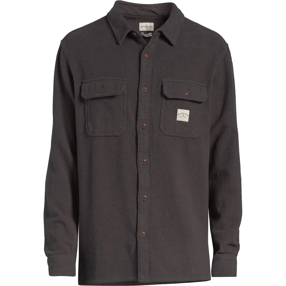 Quiksilver Men's Kyloe Flannel Long Sleeve Shirt