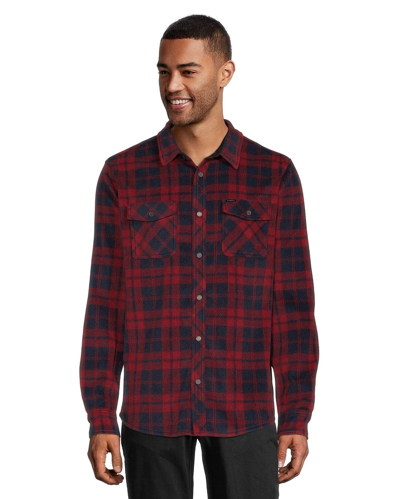 O'Neill Men's Glacier Plaid Long Sleeve Shirt