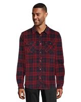 O'Neill Men's Glacier Plaid Long Sleeve Shirt