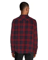 O'Neill Men's Glacier Plaid Long Sleeve Shirt