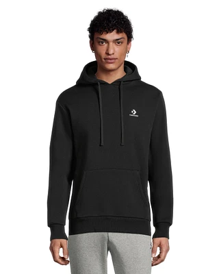 Converse Men's Star Chevron Embroidered Pullover Hoodie