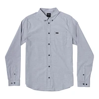 RVCA Men's That'll Do Stretch Long Sleeve Shirt