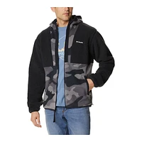 Columbia Men's Backbowl Full Zip Hoodie, Sherpa