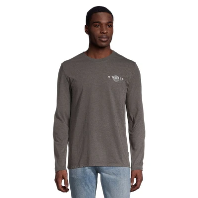 O'Neill Men's Sunset Long T Shirt, Sleeve, Crew Neck, Cotton, Graphic