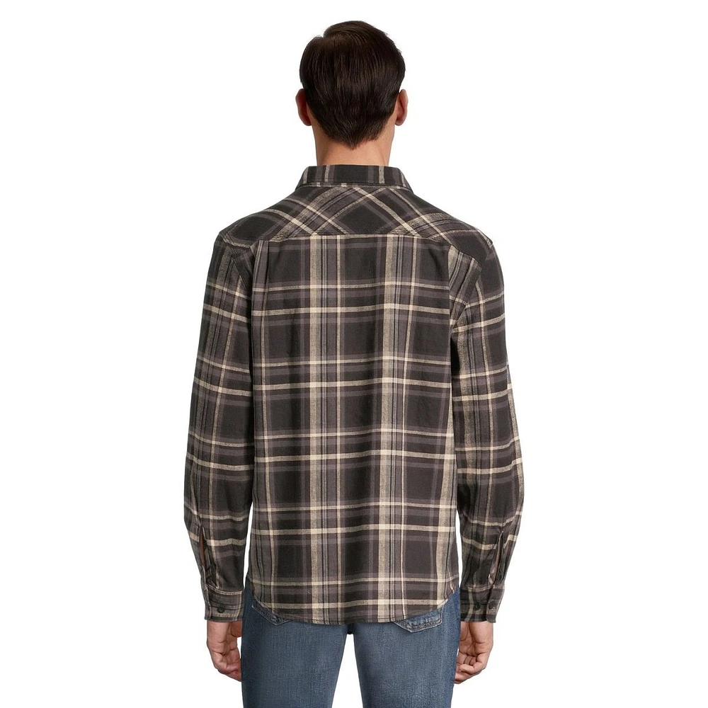 Brixton Men's Bowery Flannel Long Sleeve Shirt