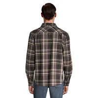 Brixton Men's Bowery Flannel Long Sleeve Shirt